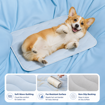 Wave Cooling Pet Mat